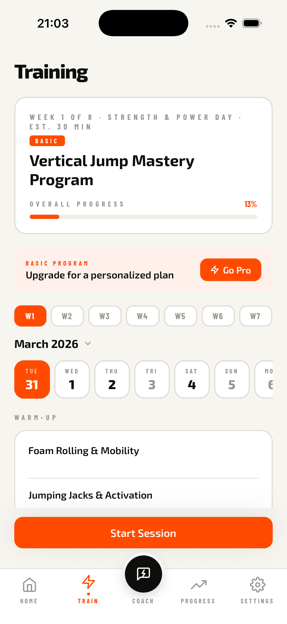 VertAI App - Training